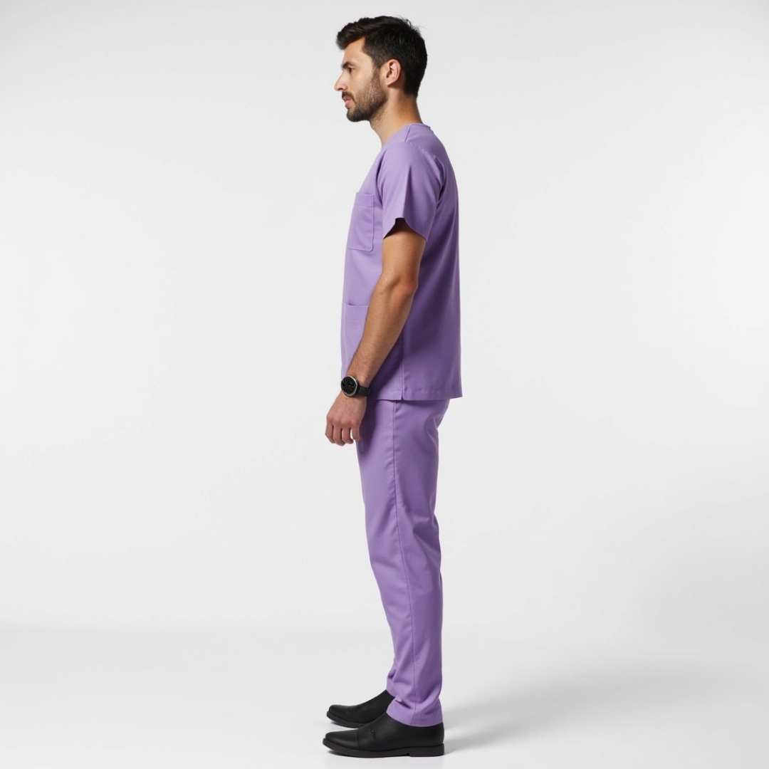 Lilac Surgical Scrubs Set